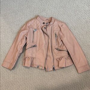 Urban Republic Toddler Pink Leather Jacket